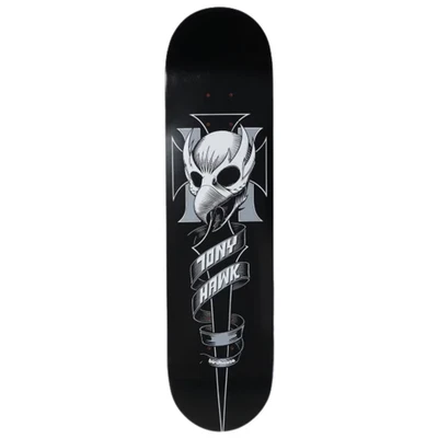 Birdhouse Crest Tony Hawk Black 8.0" Skateboard Deck