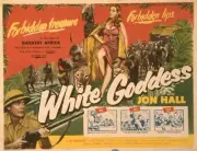 White Goddess Poster Poster Jon Hall 1953 OLD MOVIE PHOTO