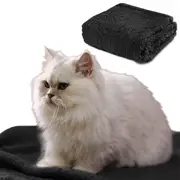 Pet Blanket Pet Throw Puppy Blanket - Black