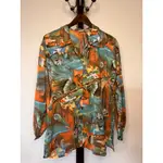 二手復古女生襯衫長袖M號 VINTAGE FEMALE BLOUSE LONG SLEEVE M SIZE