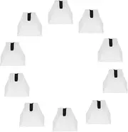 Kisangel 10pcs Push Keycap Keycaps Caps Replacement Knob Buttons Mixer Slider Caps Mixer Caps Caps Mixer Potentiometer Knob Mixer Slider Mat White Plastic