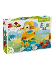 [LEGO] Duplo Town 3 In 1 Animals On Wheels 10448