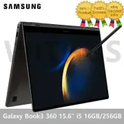 SAMSUNG Galaxy Book3 360 15.6" (Intel Core i5 16GB 256GB)Laptop NT750QFT-A51A