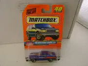 1997 MATCHBOX SUPERFAST #40 '68 FORD MUSTANG 428 COBRA JET NEW ON CARD