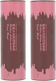 Operitacx 2Pcs Hairline Shadow Root Touch Up Waterproof Hair Shading Sponge Pen Portable for Women Men (Black)