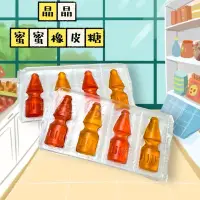 在飛比找蝦皮購物優惠-台灣🇹🇼 晶晶 蜜蜜橡皮糖 一片四入 綜合口味 兒時回憶