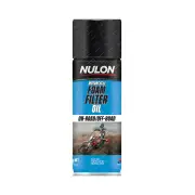Nulon Motorcycle Foam Filter Oil 300g Additives MCFO-3 Maximises Airflow