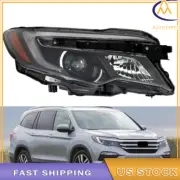 Halogen w/o DRL Headlight For 2016-18 Honda Pilot LX/17-20 Ridgeline Right Side (for: Honda)