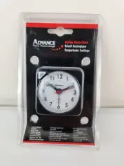 Quartz Alarm Analog Clock Advanced Time Technology New