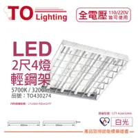 在飛比找PChome24h購物優惠-TOA東亞 LTT-H2445DHA LED 6.5W 2呎