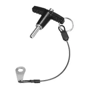T Handle Lock Pins - Fits for Gym with 5-10mm Rope - 13/64" Dia 25/64" Usable
