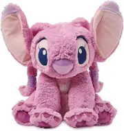 Store Official Angel Medium Soft Toy Lilo & Stitch Kids Fluffy Plush Character With Flexible Ears An