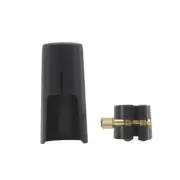 Affordable Saxophone Mouthpiece Ligature and Cap Set for Alto Tenor Soprano Sax