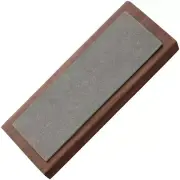 Eze-Lap Diamond Sharpening Stone Mounted On Wood Base Coarse Grit 6 x 2" Surface