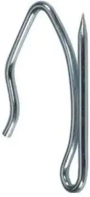 Heavy-Duty Offset Pin-On Drapery Hooks, 14 Hooks per Pack
