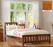 Queen Carrington (Aussie Made) Bed Frame - Assorted Colours