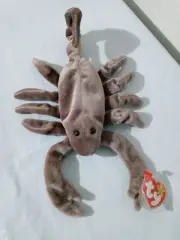 Ty Stinger Beanie Baby Scorpion Retired 1997 Tag Babies Original Tag Errors