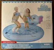 Brand New Inflatable Elephant Splash Swimming Pool 36+ Months Trunk Sprayer