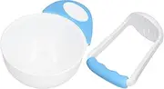 Vegetable Puree Mash Bowl | Vegetable Masher Bowl Feeder Bowls,Baby Food with Long Handle for Make Puree, Fruit, Fish