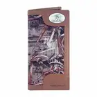 Alabama Crimson Tide Realtree Camo & Leather Roper Wallet Max5 Secretary Zep-Pro