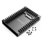 2.5 SSD SATA to 3.5 Hard Drive Adapter Internal Drive Bay Converter Mounting