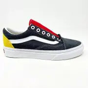 Vans Old Skool (Vans Coastal) Black True White Womens Size 6 Casual Sneakers