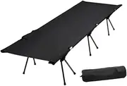 Abbraccia Camping Cot Sleeping Bed Heavy Duty Multipurpose Portable Foldable Bed for Adults Kids for Home Beach Tent Outdoor Office