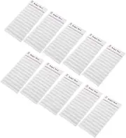 KALLORY 1set Budget Jam Budget Inserts for Binder Budget Card Bulk Monthly Reusable Cash Plan Consumption Card Budget Tracker Budget Planner Budget Inserts for Planner Paper 18pcs