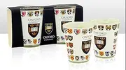 Elgate Official Oxford University Set of Two Shot Glasses College Shields Novelty Gift Souvenir