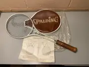 Vintage Spalding Smasher lll Tennis Aluminum Racquet New With Cover