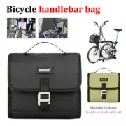 7L Portable Bike Handlebar Bag Waterproof Cycling Bag For Brompton Folding Bikes