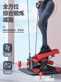 在飛比找樂天市場購物網優惠-踏步機踏步機家用女小型健身運動器材瘦肚子瘦腿神器原地腳踏登山