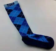 SB SOX Compression Socks Arygle Plaid Size XL