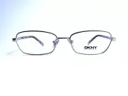 New DKNY Silver Metal Rectangular Glasses Tortoise Temple DY5632 1029 51 16 135