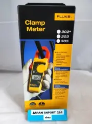 Handheld Fluke 302 + Digital Clamp Meter Tester AC / DC Volt Amp Multimeter
