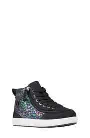 BILLY Footwear Kids' Classic DR High II Sneaker in Black Leopard at Nordstrom, Size 12 W