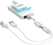VONETS VAP11AC Mini WiFi Bridge Dual Band 2.4GHz+5GHz to Ethernet 1200Mbps, Signal Cover, High Power, Hotspot, Portable for IP Camera/Printer/Medical Devices