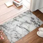Doormat Living Room Mat White Marble Balcony Carpet Entrance Door Rug Bedroom