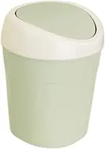 Poemtian Small Trash Can, Desk Trash Can, Lightweight and Stylish Efficient and Convenient Desktop Bin for Bedroom Bathroom Kitchen Home Living Room Tabletop