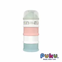 在飛比找momo購物網優惠-【PUKU藍色企鵝】棉花糖四層奶粉盒