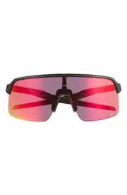 Oakley Sutro Lite Prizm™ Wrap Shield Sunglasses in Black Grey at Nordstrom One Size