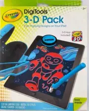 Crayola DigiTools 3D Pack Kids Graphic Design for iPad App Included Art Kit