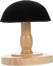 WHAMVOX Wig Display Stand Hat Organizer Stylish Hat Storage Stands Hat Storage Rack Hat Display Standing Hat Holder Wig Rack Wig Stand Holder Racks Hat Holders for Display Flannel