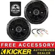 KICKER 43DSC6504 6-1/2" OEM SPEAKER REPLACEMENT KIT FOR FORD ESCAPE 2013-2022