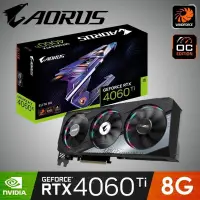 在飛比找PChome24h購物優惠-【組合包】技嘉 AORUS GeForce RTX 4060