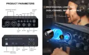 BOMGE U202 USB Audio Interface with Mic Preamplifier XLR/TSR/TS Ports 48V 32-Bit