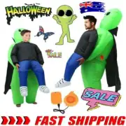 HalloweQT Alien Inflatable Costume Blow Up Suits Party Cosplay Adult & Children