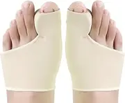 Big Toe Straightener - Elastic Feet Relief Pads Sleeve | Foot Straightener Corrector for Overlapping Big Toe, Comfortable Splint Brace for Relief