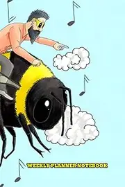 Weekly Planner Notebook: Ultimate An Advanced Flight Online Of Line The Sketch Bumblebee Log Perfect Book Component Handbook Is 6 X 9, 110 Pages