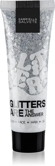 Gabriella salvete Festival Glitters Are The Answer - Body, Face & Hair Glitter Gel 30ml Silver